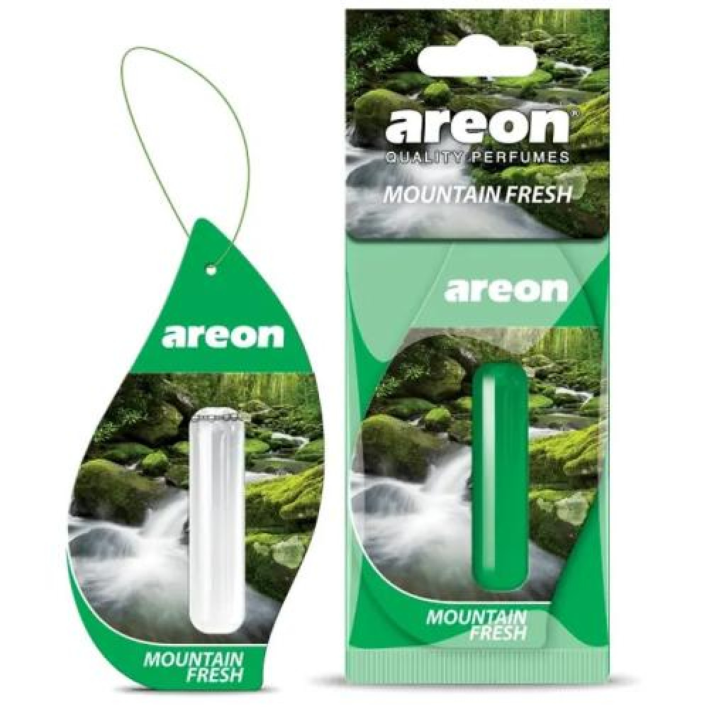 Освежитель воздуха жидкий листик AREON "LIQUID" Mountain Fresh 5ml
