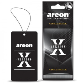 Освежитель воздуха AREON Х-Vervision сухой листик Vanilla Black