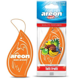 Освежитель воздуха AREON сухой листик "Mon Classic" Tutti Frutti/Тутти Фрутти