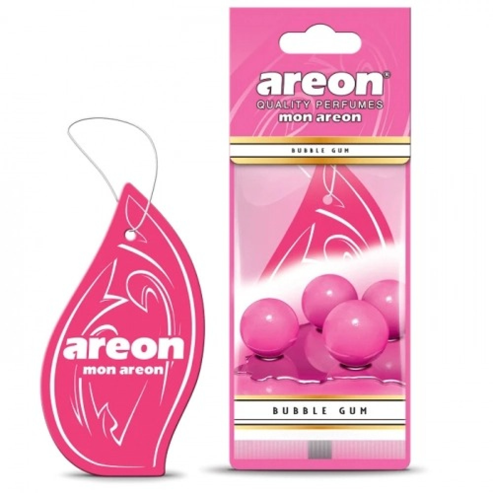Освежитель воздуха AREON сухой листик "Mon" Bubble Gum