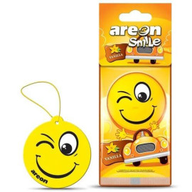 Освежитель воздуха AREON сухой листик Smile Dry Vanilla