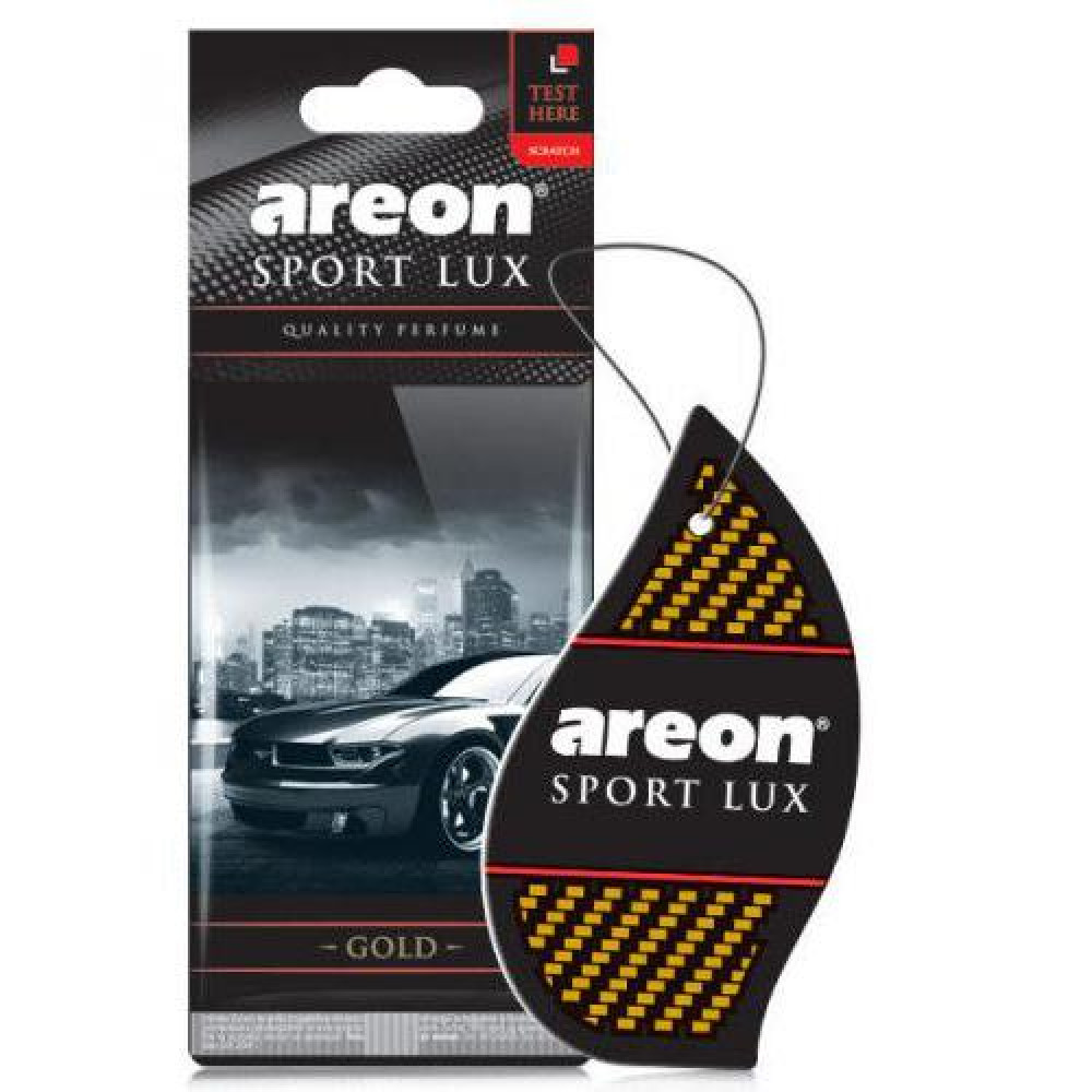 Освежитель воздуха AREON Sport Lux сухой листик Gold