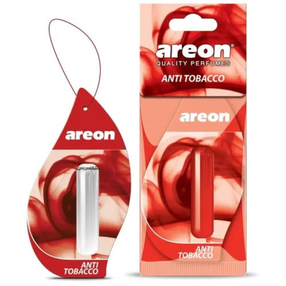 Освежитель воздуха жидкий листик AREON "LIQUID" Anti Tobacco 5ml