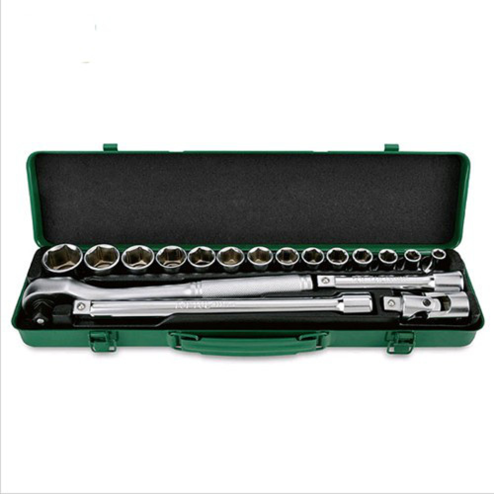 Набор головок с трещоткой TOPTUL 1/2" 18ед. GCAD1821