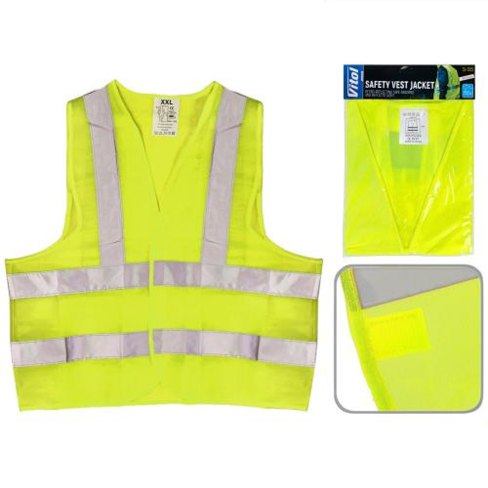 Жилет безопасности светоотражающий (yellow) 166 Y  XXL