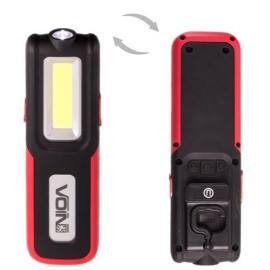 Переноска "VOIN" VL-109, 5W-COB+3W XPE/Power Bank 2000mAh/магнит/инд. заряда