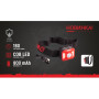 Фонарь налобный VOIN VL-163, 2 x 3W-COB (W/R)+3W XPE/АКБ800mAh/регул. наклона