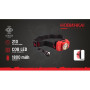Фонарь налобный VOIN VL-146, 5W-COB+(W/R)+5W XPE/АКБ1800mAh/регул. наклона/сенсор