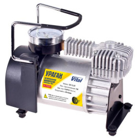 Компрессор "Ураган" КА-У12050 150psi/15Amp/40л/прикур.+переходник (КА-У12050)