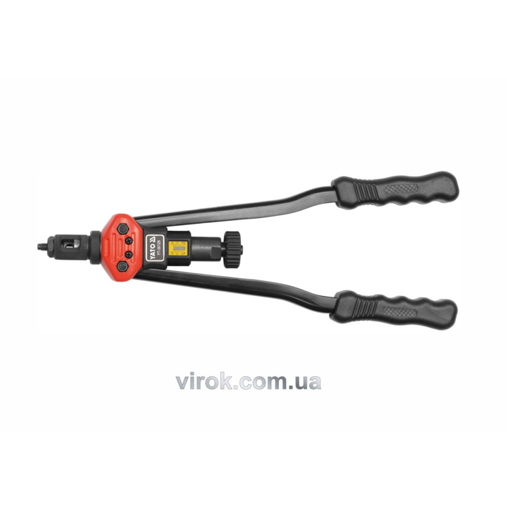 Заклепочник, для різьбових, заклепок, М3-М12, Yato, YT-36129
