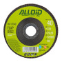 Alloid. Круг лепестковый торцевой 125 мм, зерно  40, T27