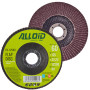 Alloid. Круг лепестковый торцевой 125 мм, зерно  60, T27