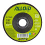 Alloid. Круг лепестковый торцевой 125 мм, зерно  60, T27