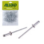 Alloid. Заклепка алюминиевая 3,2 х 7,4мм, 50шт