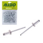 Alloid. Заклепка алюминиевая 4,0 х 8,0мм, 50шт