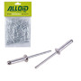Alloid. Заклепка алюминиевая 4,0х12,7мм, 50шт