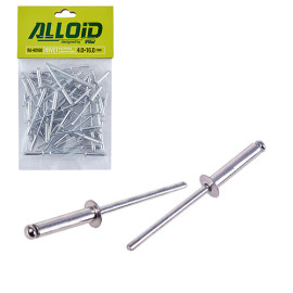 Alloid. Заклепка алюминиевая 4,0х16,0мм, 50шт