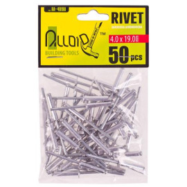 Alloid. Заклепка алюминиевая 4,0х19,0мм, 50шт
