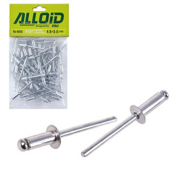 Alloid. Заклепка алюминиевая 4,8 х 9,6мм, 50шт
