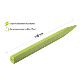 Alloid. Зубило по камню пикообразное 200х16мм