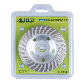Alloid. Диск алмазный шлифовальный Turbo Wave 125мм