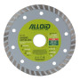 Alloid. Диск алмазный отрезной Turbo 125 мм