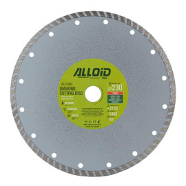 Alloid. Диск алмазный отрезной Turbo 230 мм