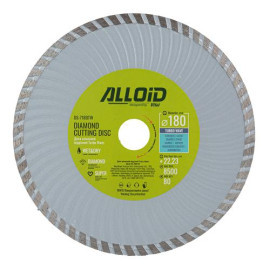 Alloid. Диск алмазный отрезной Turbo Wave 180 мм