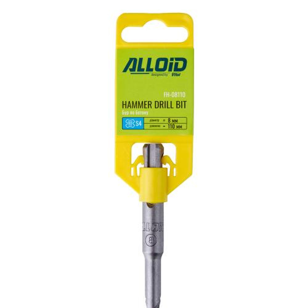 Alloid. Бур по бетону SDS-plus S4  8x110мм