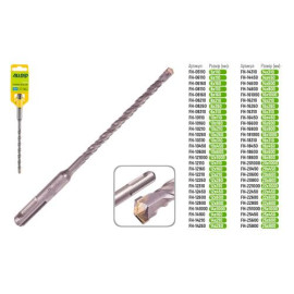 Alloid. Бур по бетону SDS-plus S4  6x160мм