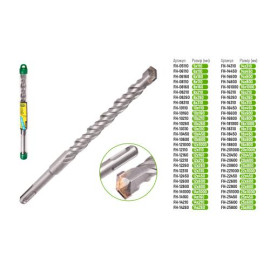 Alloid. Бур по бетону SDS-plus S4  8x260мм