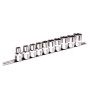 Alloid. Набор головок 1/2" на планке, 10,11,12,13,14,17,19,21,22,24 mm. 11 предм.(НГП-4011)