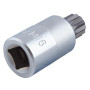 HANS. торцевая головка с вставкой 1/2" 12-гр.16мм L55mm (4028M16)