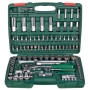 HANS. Набор торц. головок 1/4"DR4-14мм и 1/2"DR10-32 мм,108 предм.(12 гран.)