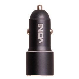 Автомобильное зарядное устройство VOIN C-30207Q, 2USB QC3.0 12/24V Port 1-5V*3A/9V*2A Port 2-5V*2.4A