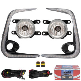 Фары доп.модель Toyota Corolla SD 2018-/TY-9377L-1/H8-12V35W+DRL-6W/6W/FOG+DRL+TURN/эл.проводка