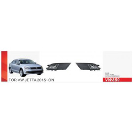 Фары доп.модель VW Jetta 2014-18/VW-889/H8-12V35W/эл.проводка