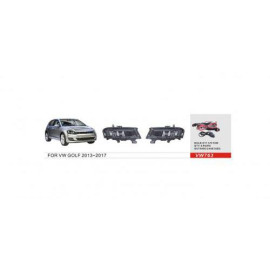 Фары доп.модель VW Golf-VII 2013-17/VW-763/H11-12V55W/эл.проводка