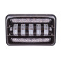 Фара рабочего света + DRL  LP-7717 HI+LOW (170*110*80) 9-36V/50W/6000K