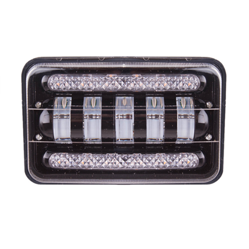 Фара рабочего света + DRL  LP-7717 HI+LOW (170*110*80) 9-36V/50W/6000K