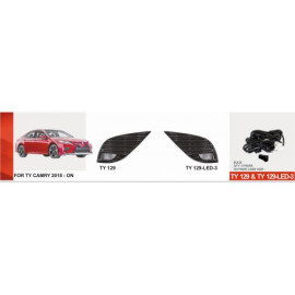 Фары доп.модель Toyota Camry 70 2018-20/U.S TYPE/TY-129L/LED-12V6W/эл.проводка