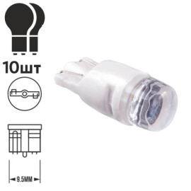Лампа PULSO/габаритная/LED T10/W2.1x9.5d/W5W/3SMD-3014/12v/0.5w/36lm White