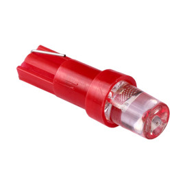 Лампа PULSO/габаритная/LED T5/1SMD-3030/12v/0.5w/3lm Red
