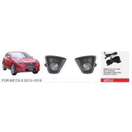 Фары доп.модель Mazda CX-5 2011-17/MZ-592/H11-55W/эл.проводка