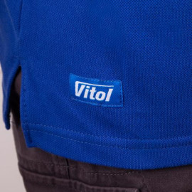 Футболка поло Vitol c лого (Размер: L) (FP2021-L)