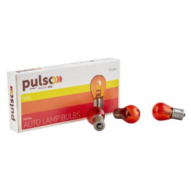 Лампа PULSO/габаритная S25/BAU15s/PY21W 12V/21W amber/поворот/1 конт.
