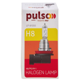 Лампа PULSO/галогенная H8/PGJ19-1 12v35w clear/c/box
