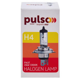 Лампа PULSO/галогенная H4/P43T 12v60/55w clear/c/box