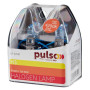Лампы PULSO/галогенные H3/PK22S 12v55w super white/plastic box