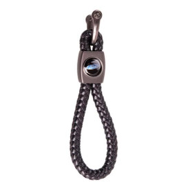 Брелок кож. зам.  плетёный со скобой CN FORD